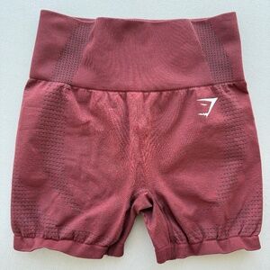 Gymshark Vital Seamless Shorts | Brick Red